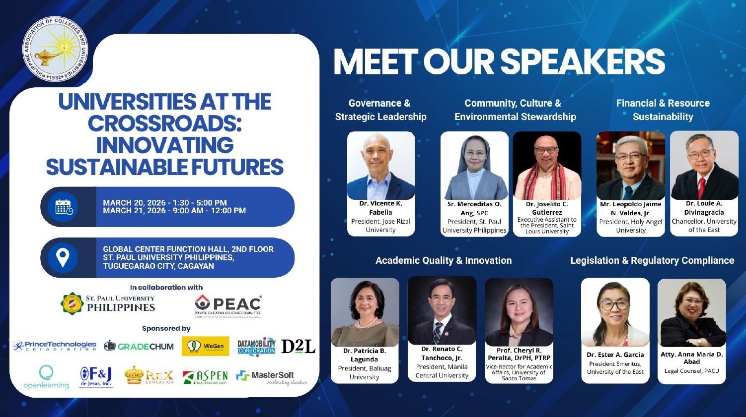 Universities at the Crossroads - Meet Our Speakers